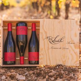 Cuvée Léna 2023 Coffret bois 3 bouteilles